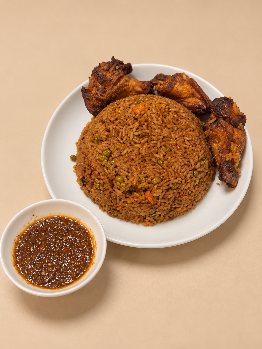 Jollof Rice at Calabash Lounge